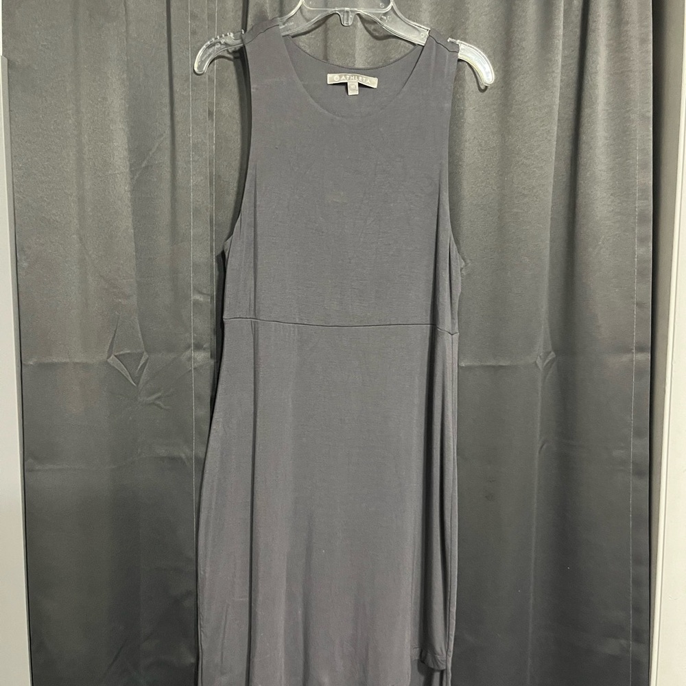 Athleta Gray Sleeveless Sheath Dress for Work